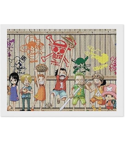 Amazon.co.jp: 45×60cm ダイヤモンドアート ONE PIECE